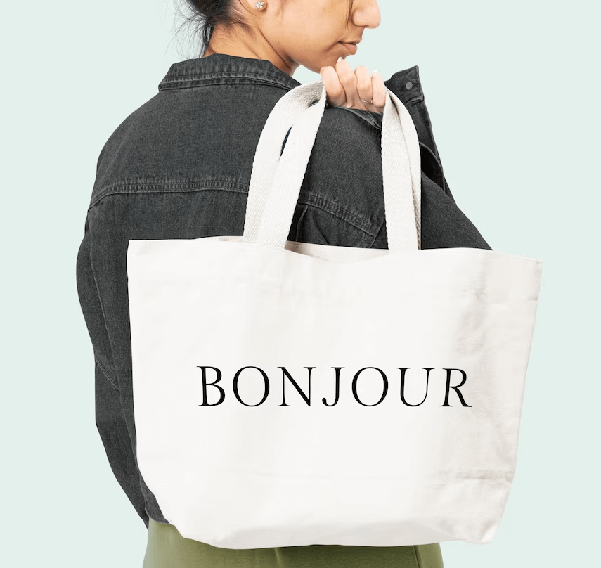 Bonjour Tote