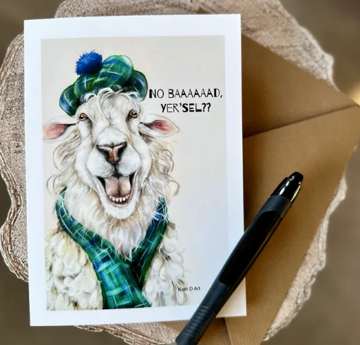 No Baaaad Card