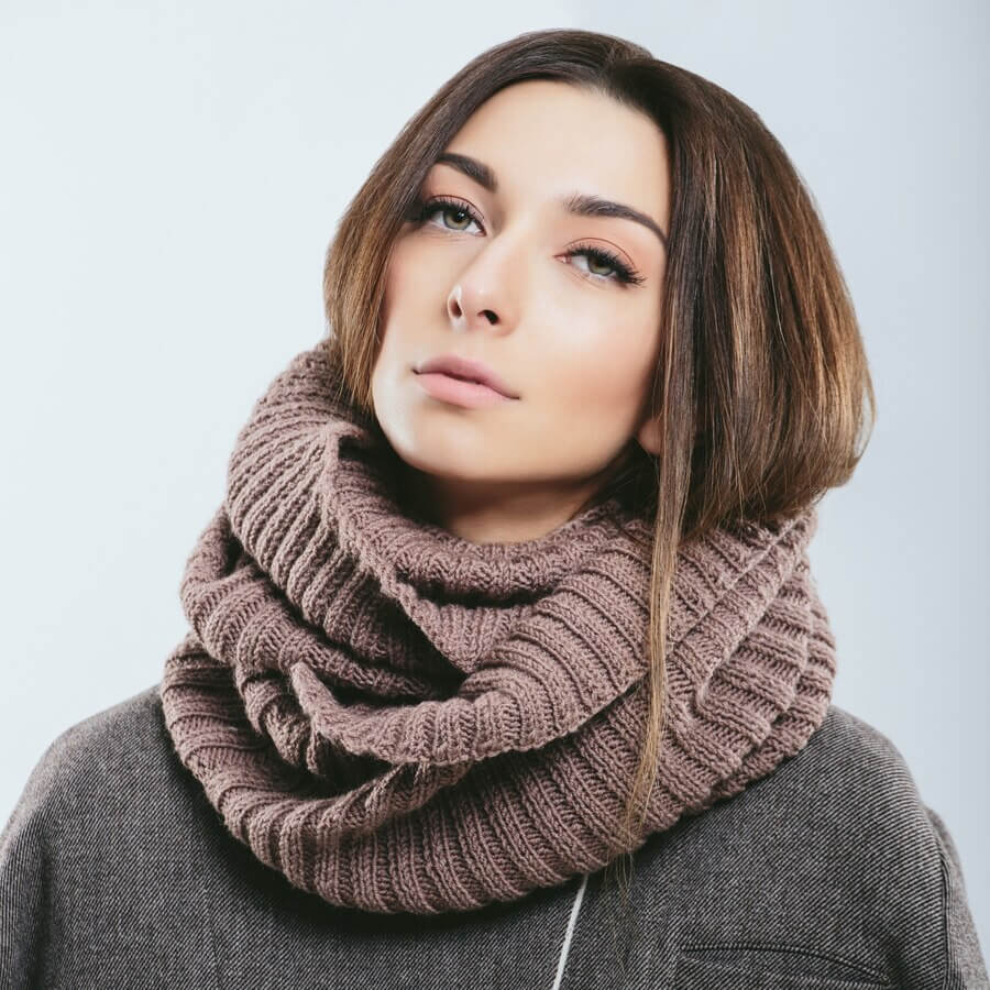 Cable Knit Snood