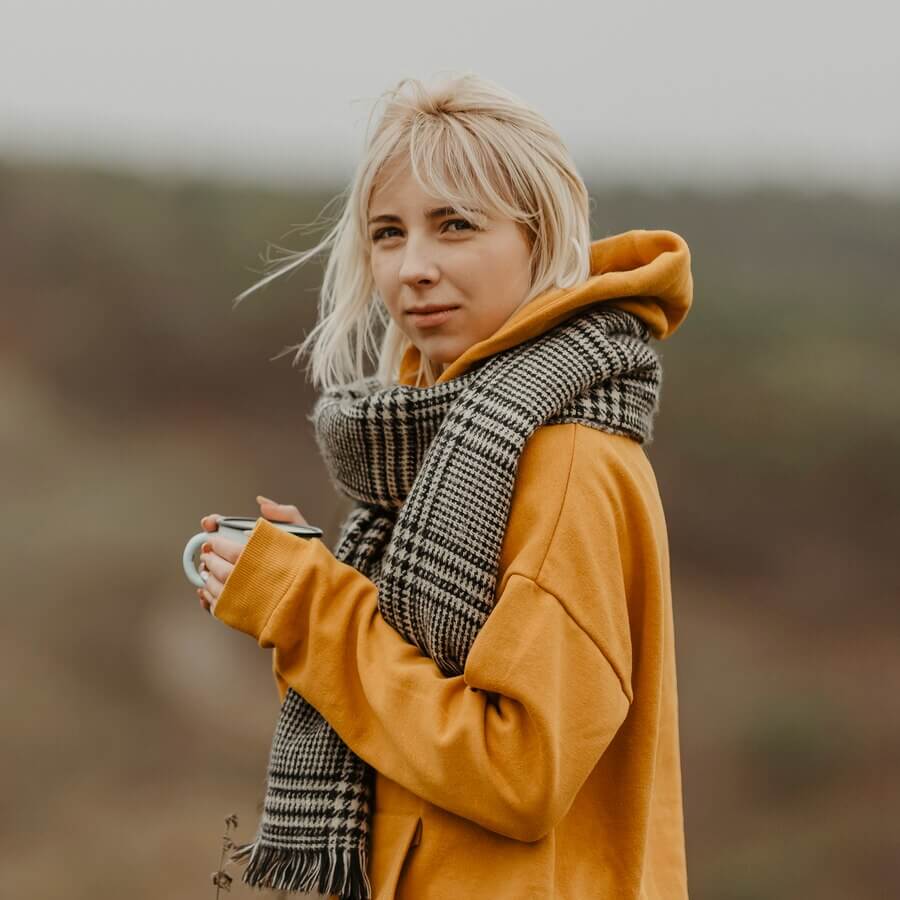 Houndstooth Scarf