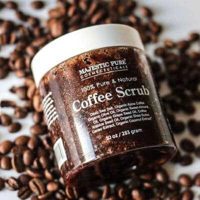 Coffee body scrub