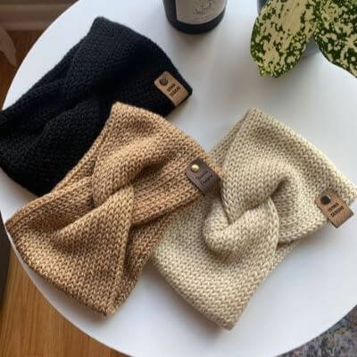 Twisted headband