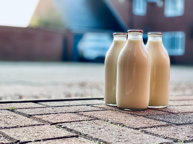 Fresh Milk - Organic milk sourced from our dairy farm.